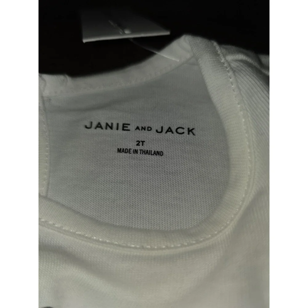 Janie and jack the petal scene girls top size 2t nwt